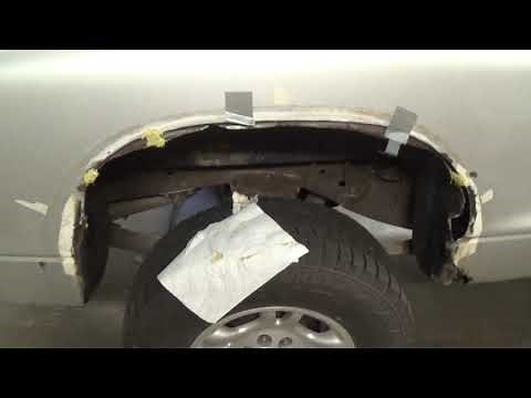 dodge rusted fender well repair