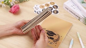 Graduation Cards, 24 Pack Congratulations Card for Graduation, 4x6in Grad Greeting Cards with Envelopes & Stickers, Grad Gift Card for College & High School (8 Designs)