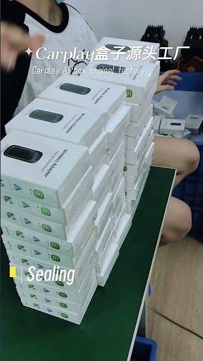 Wireless CarPlay/Android Auto Adapter AI video box source factory