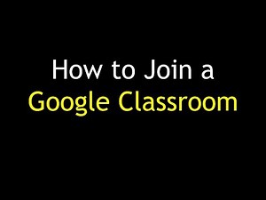 How to join a Google Classroom (gmail-based)