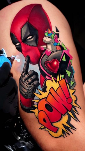 DEADPOOL Tattoo Design by Pablo Frias