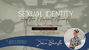 You won’t want to miss the next Faith Rising show when Daniel and Amber Pierce continue discussing the role of absolutes. Along with special guest, Josie Barilla, they address foundations in identity and how to share the love of Christ in our changing world. Join them this Thursday at 6 PM CDT for “Sexual Identity and the Harvest Ahead” on the Faith Rising YouTube Channel - https://bit.ly/37U5SYL | Glory of Zion International