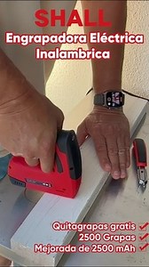 SHALL Cordless Staple Gun,3 in 1 Electric Brad Nailer/Stapler,with 2500 Staples | eBay UK