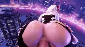 3D Animated Collection of Gwen Stacy Clips