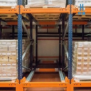 [Hot Item] Adjustable Warehouse Push Back Rack with Durable Powder Coating Finish