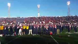 37 reactions | The South Alabama Marching Band and cheerleading squad recognized their graduating seniors. Way to go guys.....and gals! | FOX10 News | Facebook