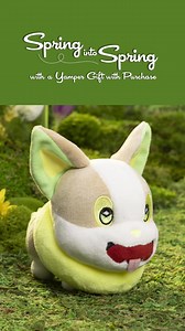 Calling Trainers on the Hunt for Spring Treasures. Purchase $40 from the Spring category and get the Yamper Pokémon Dolls Plush | Pokémon