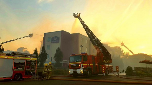 Fire at Premier Inn near Cribbs Causeway out after three days
