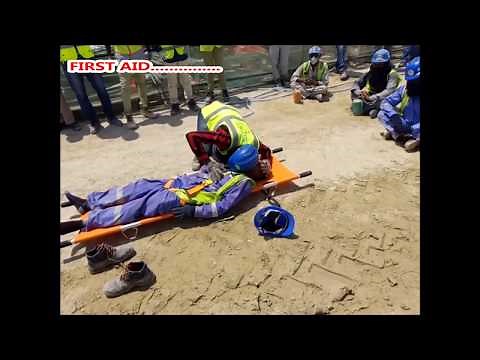 Work at Height Awareness & Rescue Mock drill... #jppandeysafetyguru