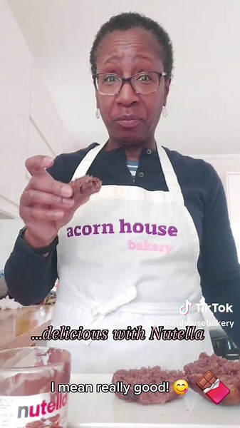 Chocolate Hot Cross Buns 🍫 #fyp #easter #baking #chocolate #hotcrossbuns #tiktokbaking #acornhousebakery