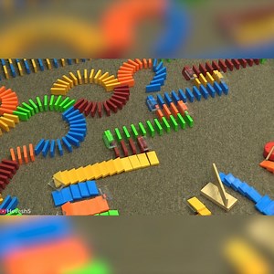 5.1K views · 57 reactions | (un)satisfying domino fails compilation!  | Hevesh5 | Facebook