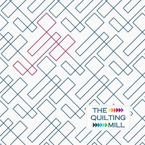 Rink Teppich - Digital Quilt Pantograph | Modernes geometrisches Muster | Kante-zu-Kante Quilt-Design - Etsy.de