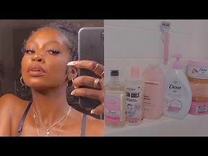 TIK TOK SHOWER ROUTINES