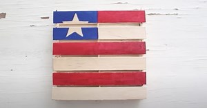 2 Simple & Easy DIY Patriotic Crafts - Memorial Day Craft Ideas