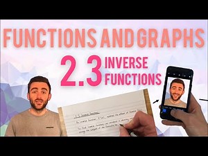 Higher Maths | 2. Functions and Graphs | 2.3 Inverse Functions