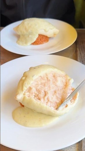 栄養価たっぷりの白いオムライス😋#たもグルメ #japanesefood #東京グルメ