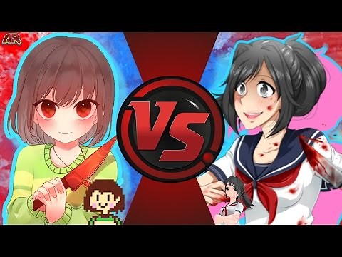 CHARA vs YANDERE-CHAN! (Undertale vs Yandere Simulator) Cartoon Fight Club Episode 173