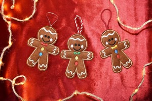 Gingerbread Man Embroidery Pattern , in the Hoop, ITH, Softie Stuffie Plushie Kids , Embroidery Design, Christmas Pattern, 4x4 - Etsy