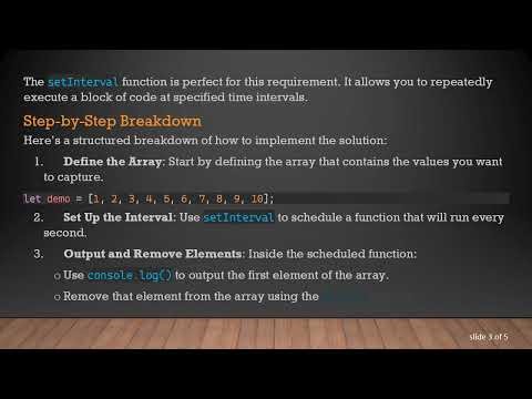 How to Use setInterval to Capture a Number Every Second in JavaScript