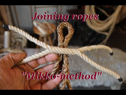 Joining ropes - Mikko Method