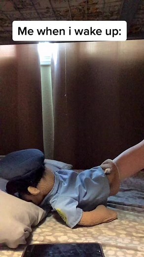 The first thing i do 😂 #puppet #policepuppet #comedy #socialmedia #relatable