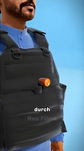 Wie eine kugelsichere Weste funktioniert 🤯￼