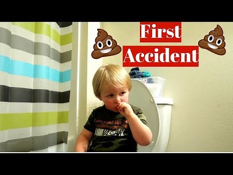 toddlers first potty accident 2018