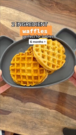 2 Ingredients Waffles Perfect for baby 6 months 🧇😋 👶❤️👇 #shorts #blw #babyledweaningrecipes #babyledweaningideas #baby #babyfoodideas #babyfood #babyrecipes #trending #fyp #foryoupage #babymeals #babyfoodprep #babyledeating #weaningideas #babyhealthyfood #reels #baby #babyboy #babygirl #followers #highlights #homemadebabyfood #babyhealthyfood | Mummy Two Boys