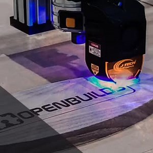 Upgrading your LEAD CNC has never been easier! Grab your @jtechphotonics laser module here: http://bit.ly/JTechLaserKit . . . . #Carbide3D #Shapeoko #CNC #CNCRouter #instamachinist #workholding #CarbideCreate #Fusion360 #cncowners #cncmachining #digitalfabrication #woodcrafts #carpentrylife #igwoodworkingcommunity #wooddesign #woodshop #shoptools #woodworkforall #diy#cncmachine #makersofinstagram #diyinspiration #makermade #3dprinting #makers #crafty #toolmaker #LEADCNC #openbuilds | OpenBuilds