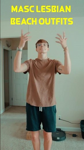 Masc Lesbian Beach Outfit Ideas ✨