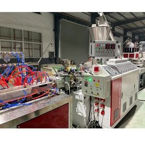 [Hot Item] High Speed PVC Wall Ceiling Panel Making Machine with Online Hot Stamping & Lamination
