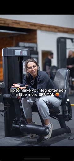 4K views · 33 reactions | Make your leg extensions BRUTAL 掠 with this tasty hack. P.s. free 6 week gym program in my links ⛓️ #legworkout #legday | Coachinginhd | Facebook