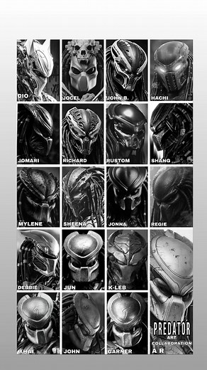 REFERENCES #predator #art #collaboration #fypシ゚ | AR Pilar