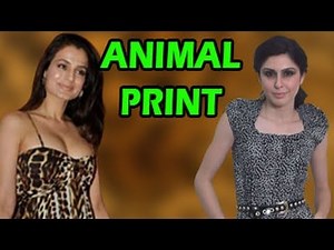 Bollywood Celebrities GO WILD -- ANIMAL STYLE CHECK IT OUT
