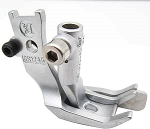 CKPSMS Brand - 1 Set #GR-1245 Right Side Spring Edge Guide Foot Compatible with/Replacement for Pfaff Brand 145 335 545 1245 (5MM)