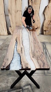 47K views · 441 reactions | The White Pearl Dining Table 寧 Link In Bio For A Table Quote  . #epoxytable #woodworking #coastal #coastalliving #coastaldecor #beachvibes #pearl #modernhome #moderndesign | Backyard Resin | Facebook