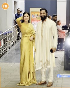 12K views · 393 reactions | Katrina Kaif With Husband Vicky Kaushal Spotted At Kalina Airport Back from Ayodhya Ram Mandir inauguration || #katrinakaif #vickykaushal #spotted #KalinaAirport #rammandirayodhya | Movified | Facebook