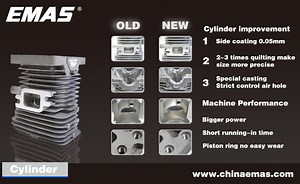 [Hot Item] Emas Gasoline Chainsaw Parts Cylinder Kits