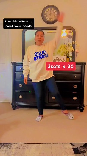 Modified jumping jacks for older adults. Great to improve energy and physical performance. #physiotherapy #physicaltherapy #seniors #adults #everyone #endurance #balance #strength #share #subscribe | Doc H.