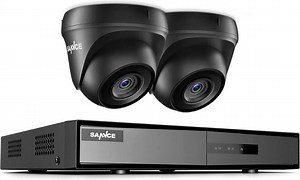 Sannce beveiligingscamera set met 2 camera’s ( FULL-HD ) en 1tb Harde schijf – plug... | bol