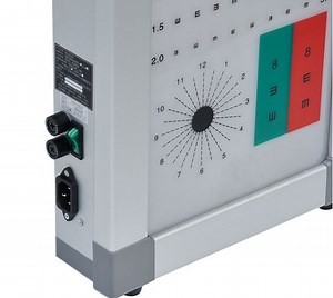 [Hot Item] Available Vcb-S1-1 Electric Ophthalmology Optical Shop LED Vision Chart Eye Test LED Box Portable LED Vision Box