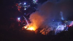 6K views · 24 reactions | Chopper 7 was up earlier this morning, capturing footage of the Detroit Fire Department fighting a mulch fire on Detroit's west side. We have more information on this fire below: https://www.wxyz.com/news/massive-mulch-fire-in-on-detroits-west-side-impacting-air-quality | WXYZ-TV Channel 7 | Facebook