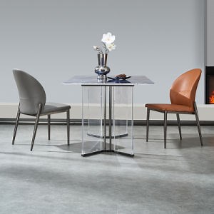 [Hot Item] Extendable Dining Set Dining Table Stone Dining Room Table Round Dining Table Sintered Stone Dining Table Kitchen Furniture Chair