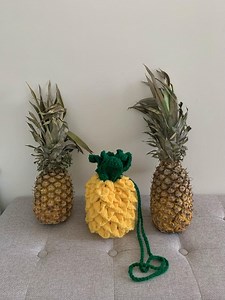 Pineapple Bag Crochet Pattern - Etsy