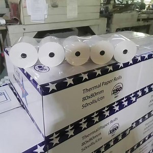 [Hot Item] Sailing High Quality 80mmx200mm ATM Thermal Paper Roll for Bank Receipt