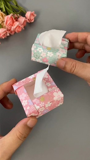5.4K views · 86 reactions | Fold a beautiful small tissue box with a piece of paper, let’s try it together #papercraft #handmade #paperart #cardmaking #papercrafting #paper #craft #art #papercrafts #diy #scrapbooking #handmadecards #crafting #paperlove #origami #scrapbook #papercut #paperartist #crafts #cardmaker #creative #cards #cardmakersofinstagram #paperflowers #stamping #card #handcrafted #design #papercutting #love paper craft ideas | paper craft ideas | Facebook