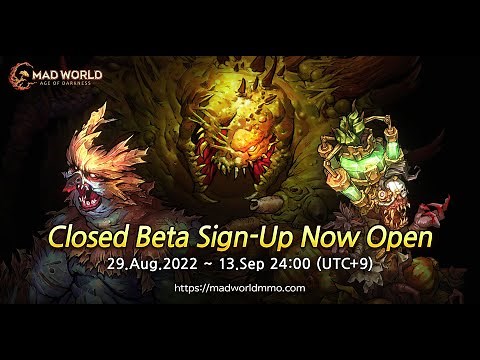 Closed Beta Test Trailer ｜Mad World - Age of Darkness - MMORPG