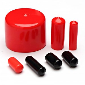 [Hot Item] Plastic Round Pipe Cap Sizes Metal Tubing Cover Industries Threaded Rod Vinyl Caps