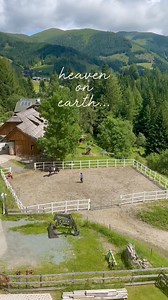 My Heaven on Earth 🌲🐎💫 #heavenonearth #horses #naturelove #austrianalps | Ivana Pilates