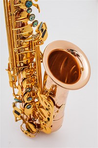 [Hot Item] Sale Alto Saxophone, Red Copper Material, Pisoni Pads